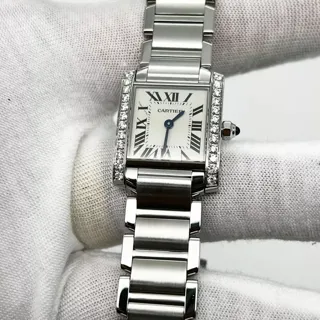 Cartier Tank Française W4TA0008 Stainless steel Silver