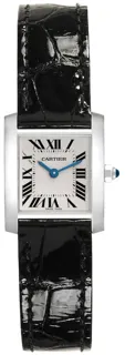 Cartier Tank Française W5001256 White gold Silver