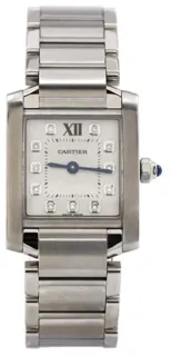 Cartier Tank Française WE110006 Stainless steel Silver