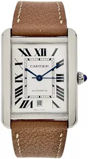 Cartier Tank Solo WSTA0029 Stainless steel Silver