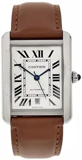 Cartier Tank Solo WSTA0029 Stainless steel Silver