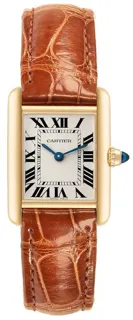 Cartier Tank W1529856 Yellow gold Silver