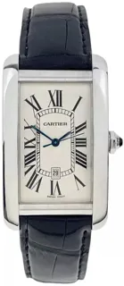 Cartier Tank W2603256 White gold White