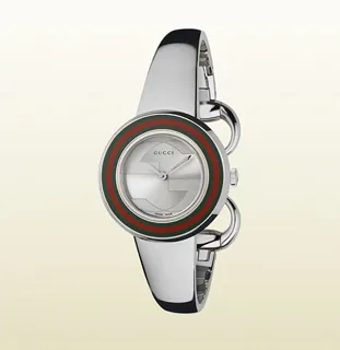 Gucci U-Play Collection Small Version Stainless steel Silver