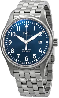 IWC Pilot Mark IW327016 Stainless steel Blue