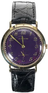 Jaeger-LeCoultre 14k yellow gold Purple