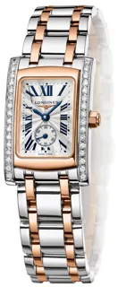 Longines DolceVita Rose gold and Stainless steel Silver