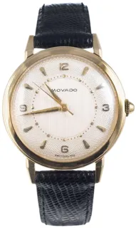 Movado 18k yellow gold Cream