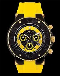 Mulco Bluemarine Yellow Dial IPB$IPG Golden