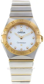 Omega Constellation 131.20.25.60.55.002 Yellow gold White