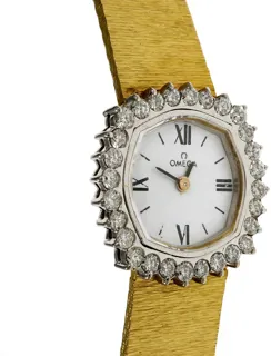 Omega 18k yellow gold White