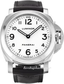 Panerai Luminor PAM 00114 Stainless steel White