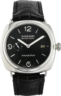 Panerai Radiomir Black Seal 3 Days Aut PAM 00388 Stainless steel Black