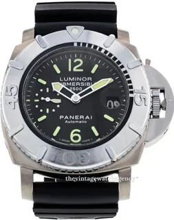 Panerai Submersible PAM 00194 Titanium and Stainless steel Black