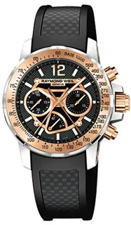 Raymond Weil Nabucco Rose gold Black