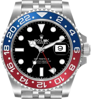 Rolex GMT-Master II 126710BLRO Stainless steel Black