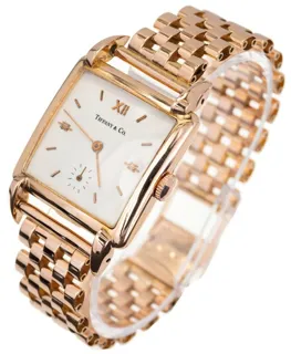 Universal Genève 18k rose gold Tiffany