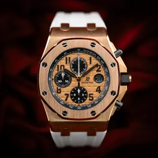 Audemars Piguet Royal Oak Offshore 26470OR.OO.A002CR.01 Ceramic and Rose gold Champagne