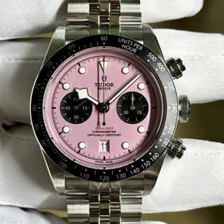 Tudor Black Bay Chrono M79360N-0019 Stainless steel Pink