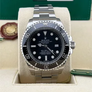 Rolex Sea-Dweller Deepsea 116660-0001 Stainless steel Black