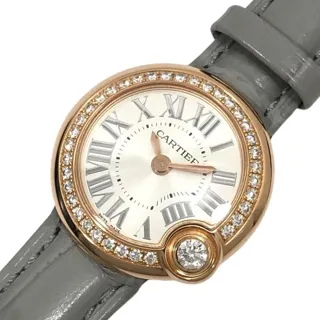 Cartier Ballon Blanc WJBL0006 26mm Rose gold Silver