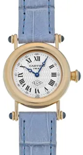 Cartier Diabolo 1440 27mm Yellow gold White