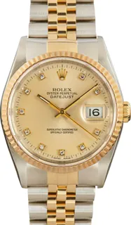 Rolex Datejust 36 16233 Stainless steel and 18k yellow gold