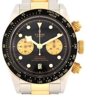 Tudor Black Bay Chrono S&G M79363N-0001 Yellow gold Black