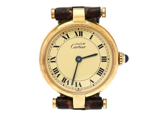 Cartier Must de Cartier Silver and Gilt