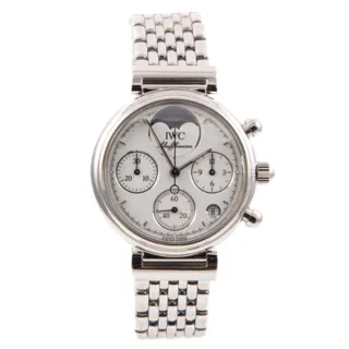 IWC Da Vinci IW373606 Stainless steel White