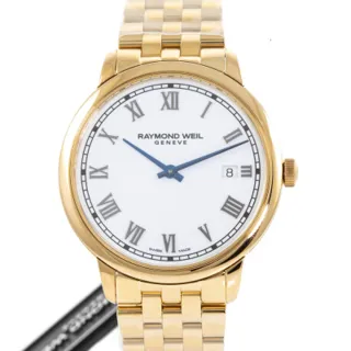 Raymond Weil Toccata 5485-P-00359 Gold-plated White