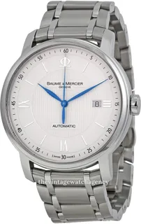 Baume & Mercier Classima MOA10085 brushed/polished steel Silver