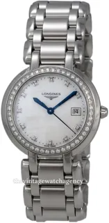 Longines PrimaLuna L8.112.0.87.6 Stainless steel White