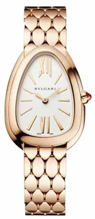 Bulgari Serpenti Seduttori 103145 33mm Rose gold Silver