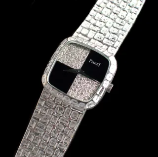 Piaget 9902A20 C04231 White gold Onyx$Diamond