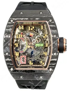 Richard Mille RM 030 RM 030 50mm Carbon fiber Black