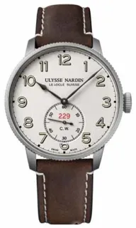 Ulysse Nardin Marine Torpilleur 1183-320-62-89-300 Stainless steel White