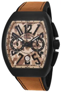 Franck Muller Vanguard V 45 CC DT TT NR MC SB Titanium Black