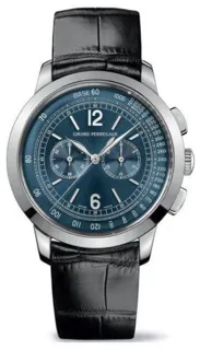 Girard-Perregaux 1966 Chronograph 49539-53-451-BK6A White gold Blue