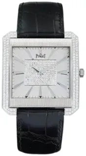 Piaget Protocole 42mm 18kt white gold$diamond-set Silver