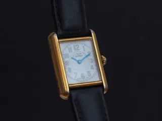 Cartier Tank Must 2415 Silver Cream