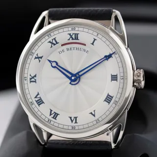 De Bethune DB25 DB25WS1 40mm White gold Silver