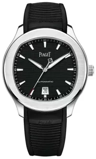 Piaget Polo Date 1085094 Stainless steel Black