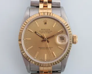 Rolex Datejust 31 68273 Yellow gold and Stainless steel Golden