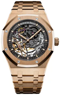 Audemars Piguet Royal Oak 15407OR.OO.1220OR.01 18k rose gold Gray