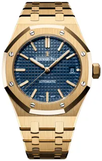 Audemars Piguet Royal Oak Rose gold Blue