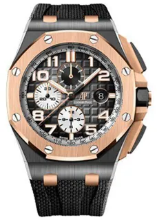 Audemars Piguet Royal Oak Offshore 26405NR.OO.A002CA.01 Rose gold and Black ceramic Gray