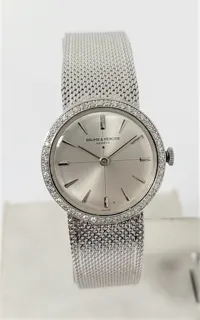 Baume & Mercier 18k white gold White