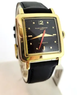 Baume & Mercier 3728 Yellow gold Black