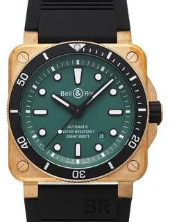 Bell & Ross BR03-92 BR0392-D-LT-BR/SRB Bronze Green